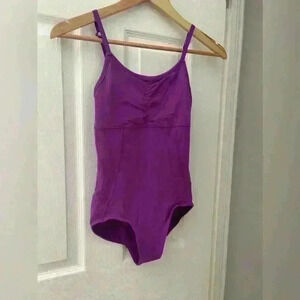 Ivivva lululemon girls bodysuit size 12  purple gymnastics